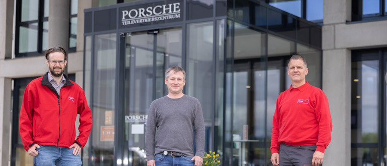 Porsche Teilevertriebszentrum TVZ in Wals-Siezenheim, Salzburg