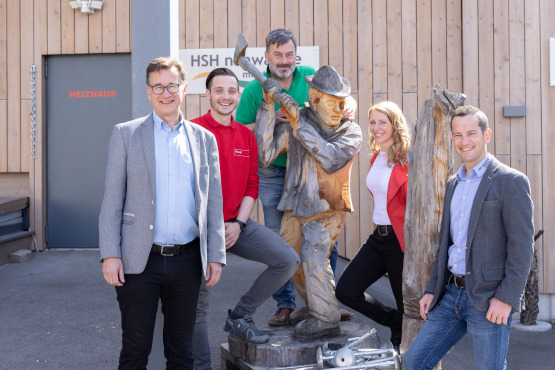Die eingespielten Teams von HSH und Hoval arbeiten Hand in Hand.