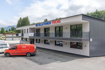 Installateur Fuchs setzt auch beim eigenen Firmengebäude auf Hoval