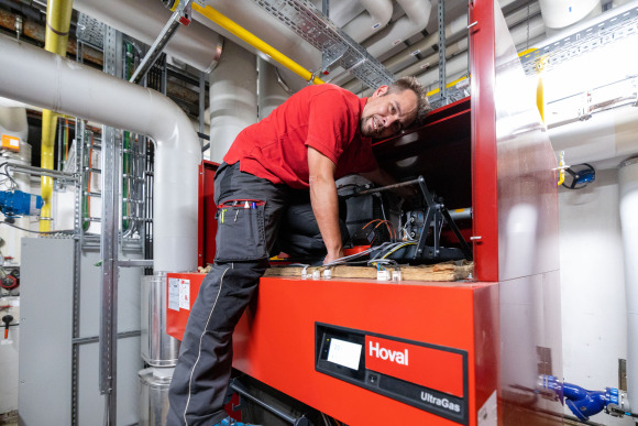 Garantiepakete für Hoval Gas-Brennwertkessel