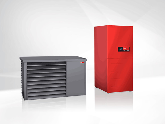 Wärmepumpe Belaria pro compact mit integriertem Speicher