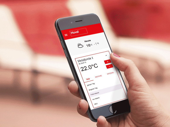 Hoval Wärmepumpe Regelung