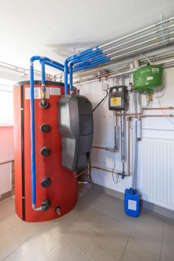 Pufferspeicher dienen als Zwischenspeicher für die Energie.