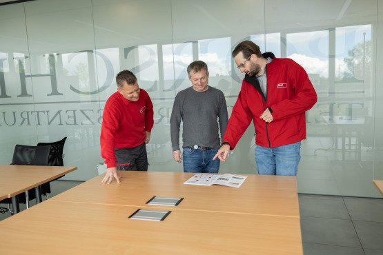 Porsche entschied sich beim Teilelager Wals für eine Lösung von Hoval.